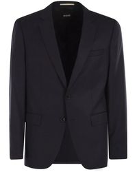 BOSS - Slim Fit Blazer - Lyst