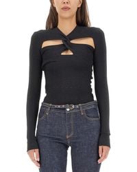 Philosophy Di Lorenzo Serafini - Mesh With Cut-Out Details - Lyst