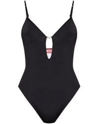 DIESEL - Body Ufby-Oval-D-Bodysuit - Lyst
