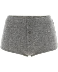 Entire studios - 'Booty' Button Shorts - Lyst