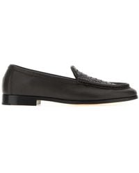 Bottega Veneta - Textured Loafer - Lyst
