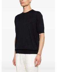 John Smedley - "Kempton" Crewneck Short Sleeves T-Shirt - Lyst