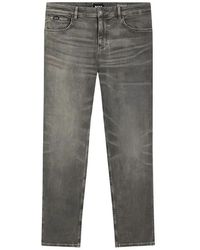 BOSS - Cotton Jeans - Lyst