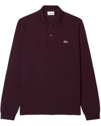 Lacoste - Classic Fit Long Sleeve L.12.12 Polo - Lyst