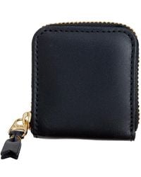 Comme des Garçons - Wallet Leather Coin Purse With Zip - Lyst