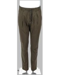 Herno - Stretch Cotton Trousers - Lyst