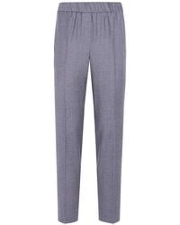 Peserico - Slim Fit Trousers - Lyst