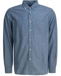 Beams Plus - Shirt With Button-Down Collar - Lyst