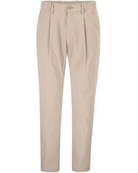 Herno - Trousers With Pleats - Lyst