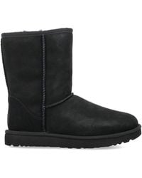 UGG - Classic Mini Ii Suede Boots With Shearling Lining - Lyst