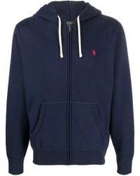 Polo Ralph Lauren - Cotton-Blend Zip Hoodie - Lyst