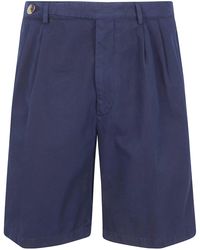 Brunello Cucinelli - Bermuda Trousers - Lyst
