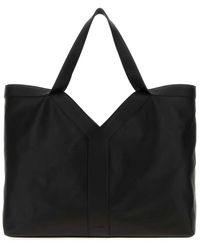 Saint Laurent - Leather Large Y Shopping Bag - Lyst