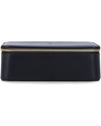By Malene Birger - Monogram Embossed Aya Cosmetic Case - Lyst