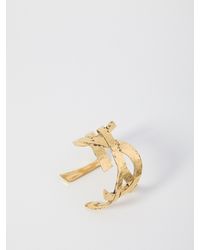 Saint Laurent - Bracciale A Polsino Cassandre - Lyst