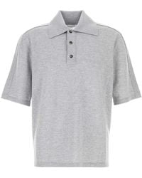 Bottega Veneta - Wool Polo Shirt - Lyst