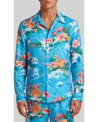 Gucci - Printed Fluid Fabric Shirt - Lyst