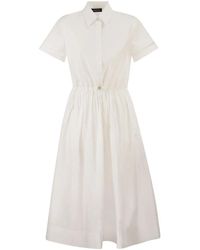 Fabiana Filippi - Poplin Polo Dress - Lyst
