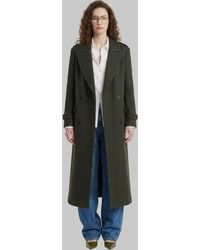 SUTTON NEW YORK - Military Double-Breasted Coat - Lyst