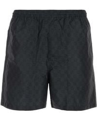 Gucci - Printed Swim Shorts - Lyst
