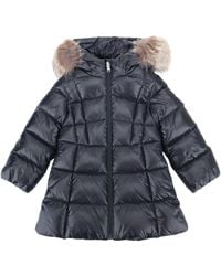 Moncler - Emma Long Parka Jacket For Kids - Lyst