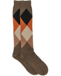 Ballantyne - Diamond-Shaped Socks - Lyst