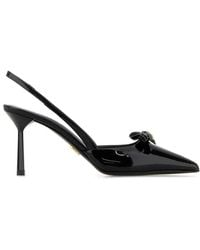 Prada - Leather Pumps - Lyst