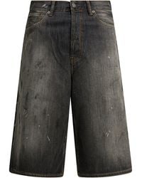 Acne Studios - Shorts Black - Lyst