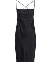 Saint Laurent - Silk Mini Dress - Lyst