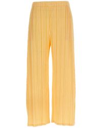 Pleats Please Issey Miyake - 'Mellow Pleats' Pants - Lyst