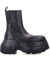 Rick Owens - Beatle Mega Tractor Boots - Lyst