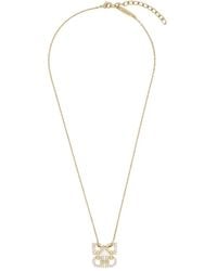 Ferragamo - Gancini-Charm Necklace - Lyst