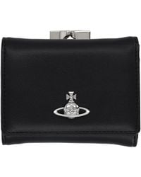 Vivienne Westwood - Portafoglio "Small Frame" Con Dettaglio Orb - Lyst