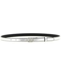 Gucci - Calfskin Thin Belt - Lyst