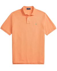 Polo Ralph Lauren - Short Sleeves Knit Classic Logo Polo Shirt - Lyst