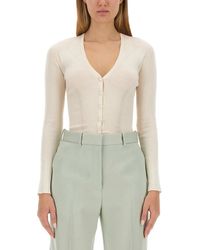 Lanvin - Wool Cardigan - Lyst