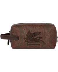 Etro - Leather Pouch Arnica - Lyst