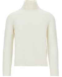 Drumohr - Merino Wool Knitted Turtleneck - Lyst