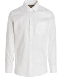 Gucci - Embroidered Logo Shirt - Lyst