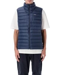 Patagonia - Down Sweater Padded Vest - Lyst