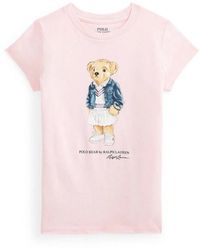 Polo Ralph Lauren - "Lady Bear" T-Shirt - Lyst