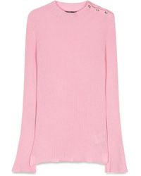 Versace - Knit Sweater Rib Series - Lyst