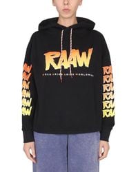 Aries - Sweatshirt With Logo Print - Lyst