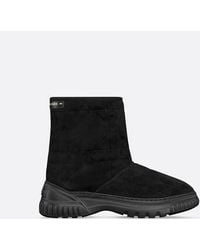 Dior - Leather Snow Boots - Lyst