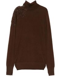 Ermanno Scervino - Wool Turtle-Neck Sweater - Lyst