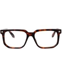 Off-White c/o Virgil Abloh - Shiny Havana Acetate Glasses - Lyst