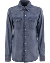 Polo Ralph Lauren - Denim Western Shirt - Lyst