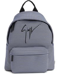 Giuseppe Zanotti - Signature Logo Mini Backpack 26X13X9 Cm - Lyst