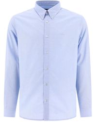 A.P.C. - "Greg" Cotton Shirt - Lyst