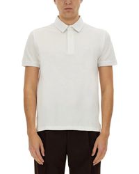 Etro - Cotton Polo - Lyst